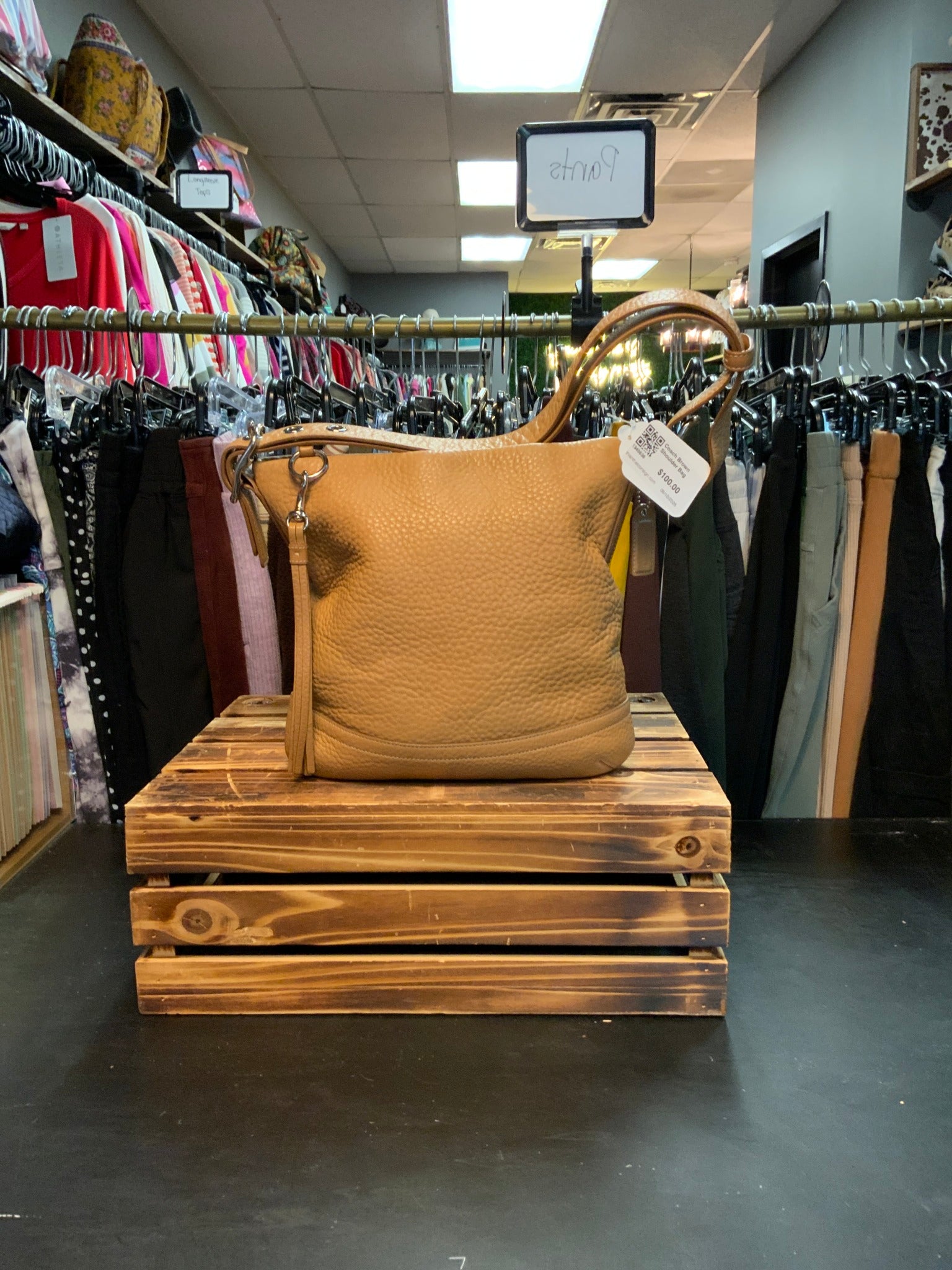 Coach Brown Shoulder Bag